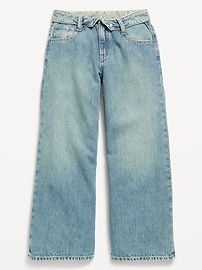 Image number 2 showing, Super Baggy Wide-Leg Jeans for Girls