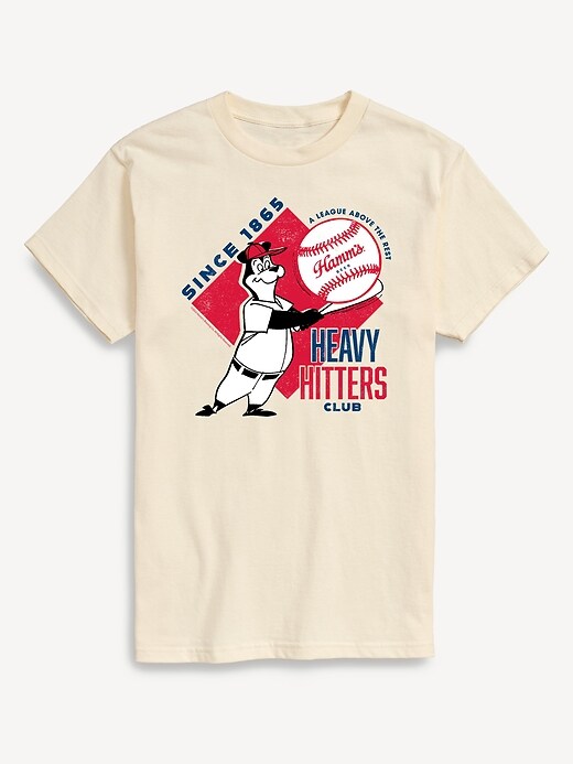 Image number 1 showing, Hamms Heavy Hitters Club Short Sleeve Graphic T-Shirt