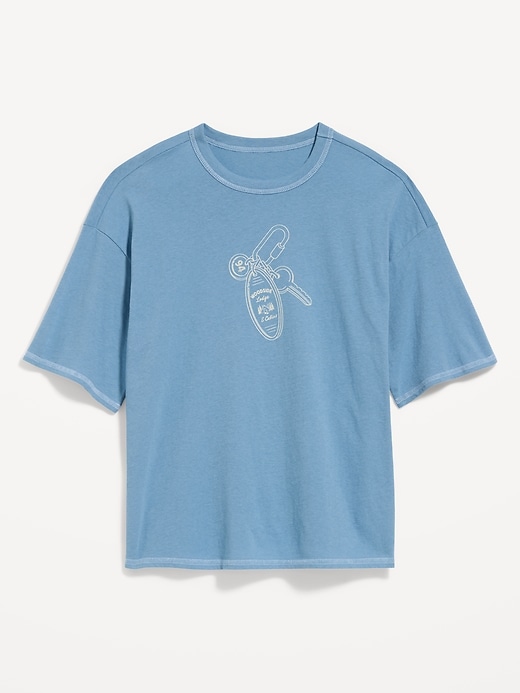 Image number 1 showing, Crew-Neck Graphic T-Shirt
