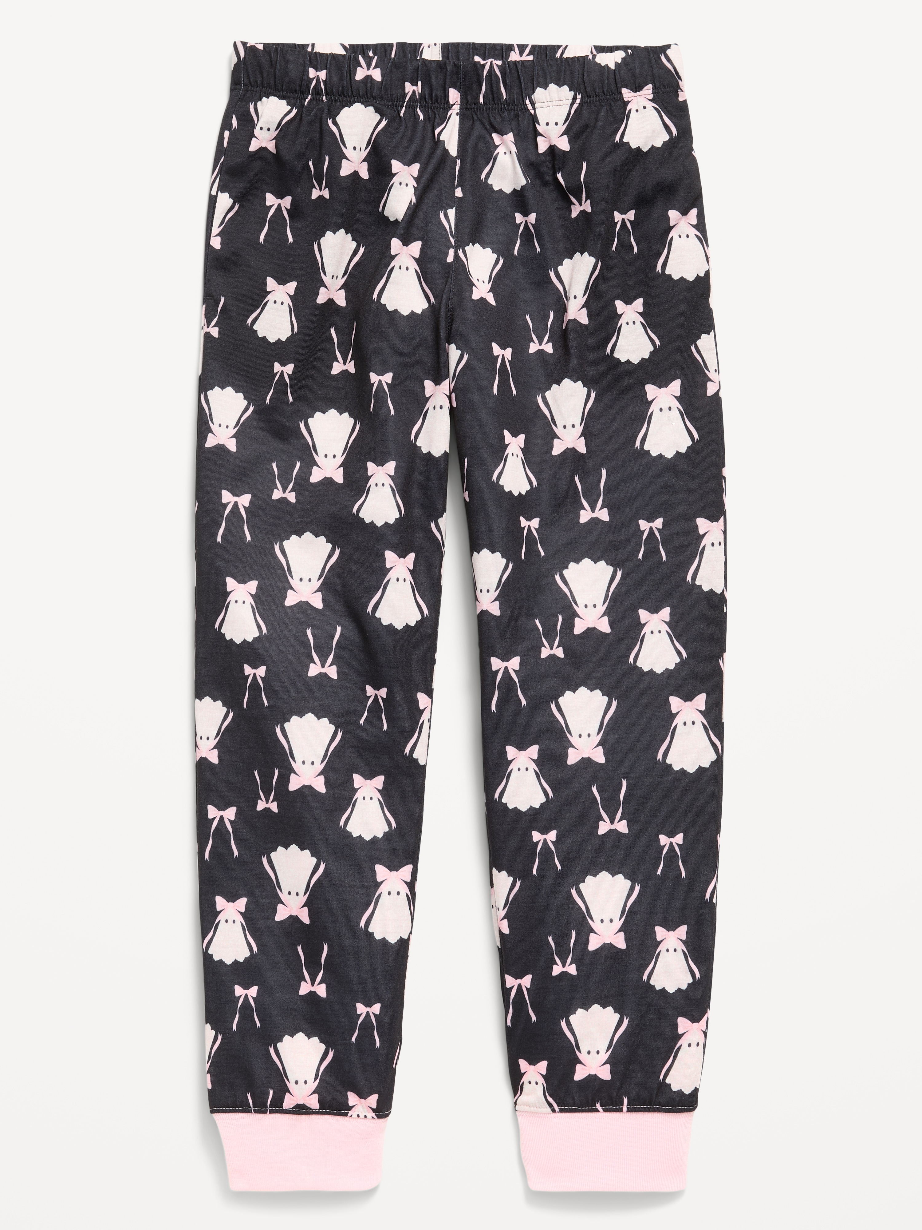 Printed Jersey-Knit Pajama Jogger Pants for Girls