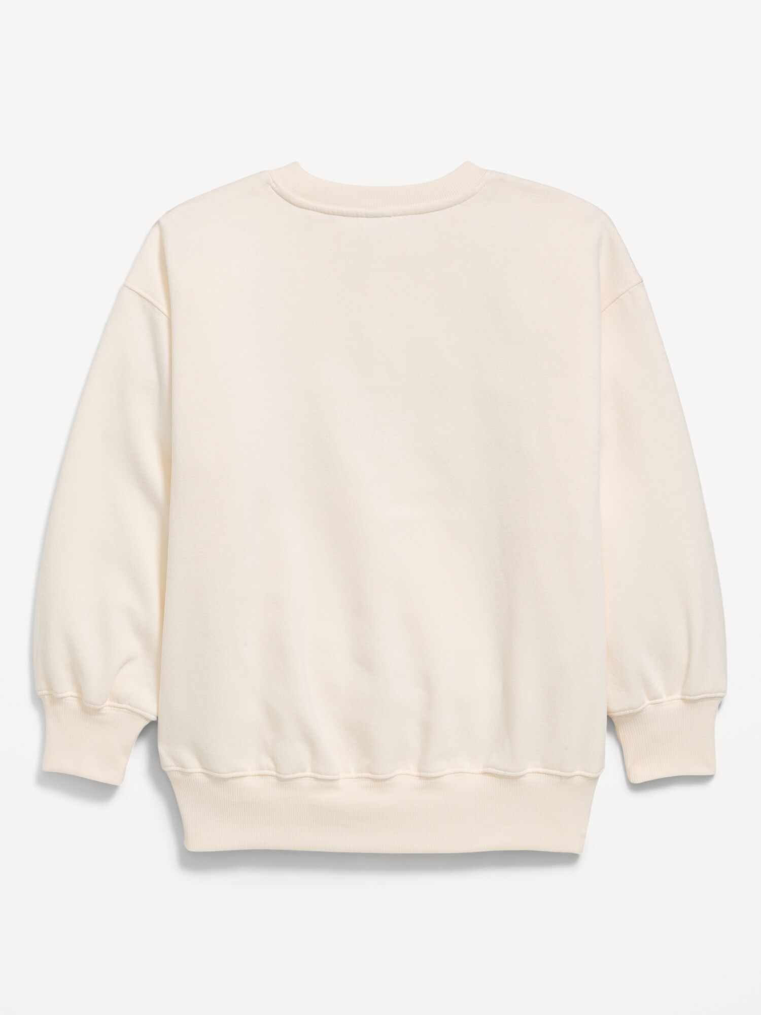 Толстовки Old Navy CapyFun™ Oversized Graphic Tunic Sweatshirt для девочек, цвет: Сиреневый ледяной — фото 2