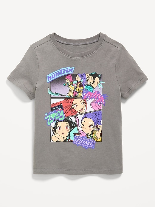 Image number 1 showing, KPop Demon Hunters™ Unisex Graphic T-Shirt for Toddler