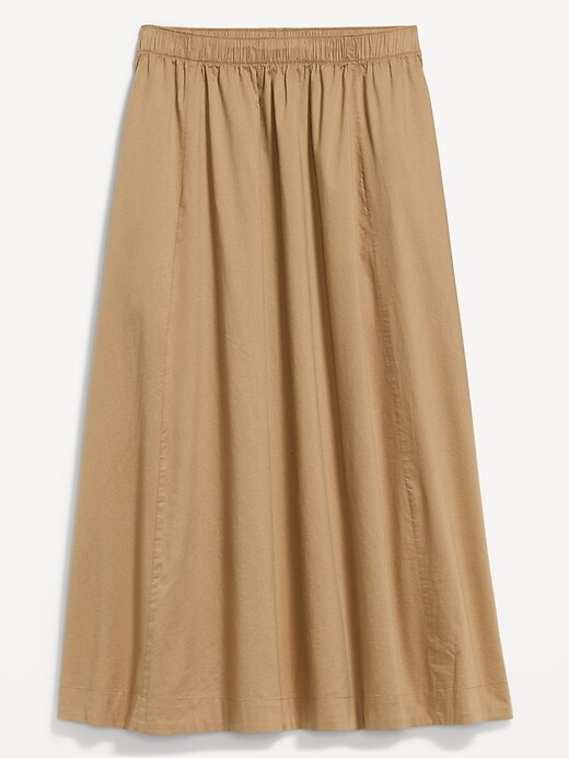 Image number 2 showing, Poplin Midi Skirt