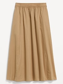 Image number 2 showing, Poplin Midi Skirt