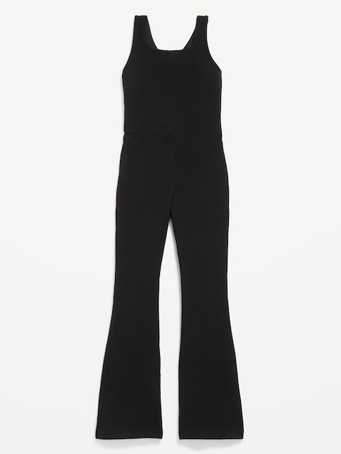 Sleeveless PowerChill Twist-Back Jumpsuit for Girls
