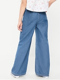 Image number 2 showing, Pull-On Super Baggy Wide-Leg Denim Jeans for Girls