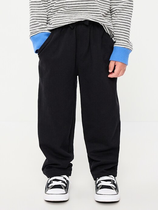 Image number 2 showing, Barrel-Leg Knit Pants for Toddler Boys