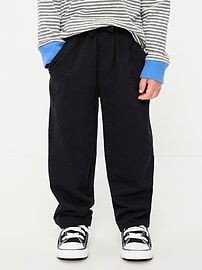 Image number 2 showing, Barrel-Leg Knit Pants for Toddler Boys