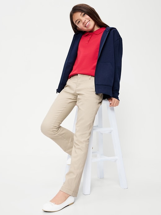 Image number 3 showing, School Uniform Bootcut Pants for Girls