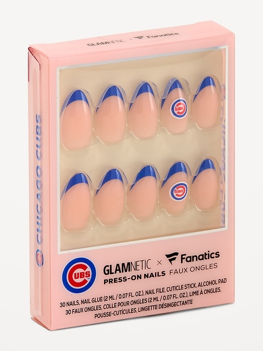 Image number 1 showing, Glamnetic x Fanatics Chicago Cubs Press-On Nail Kit