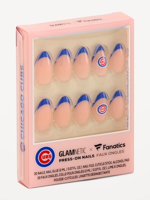 Glamnetic x Fanatics Chicago Cubs Press-On Nail Kit