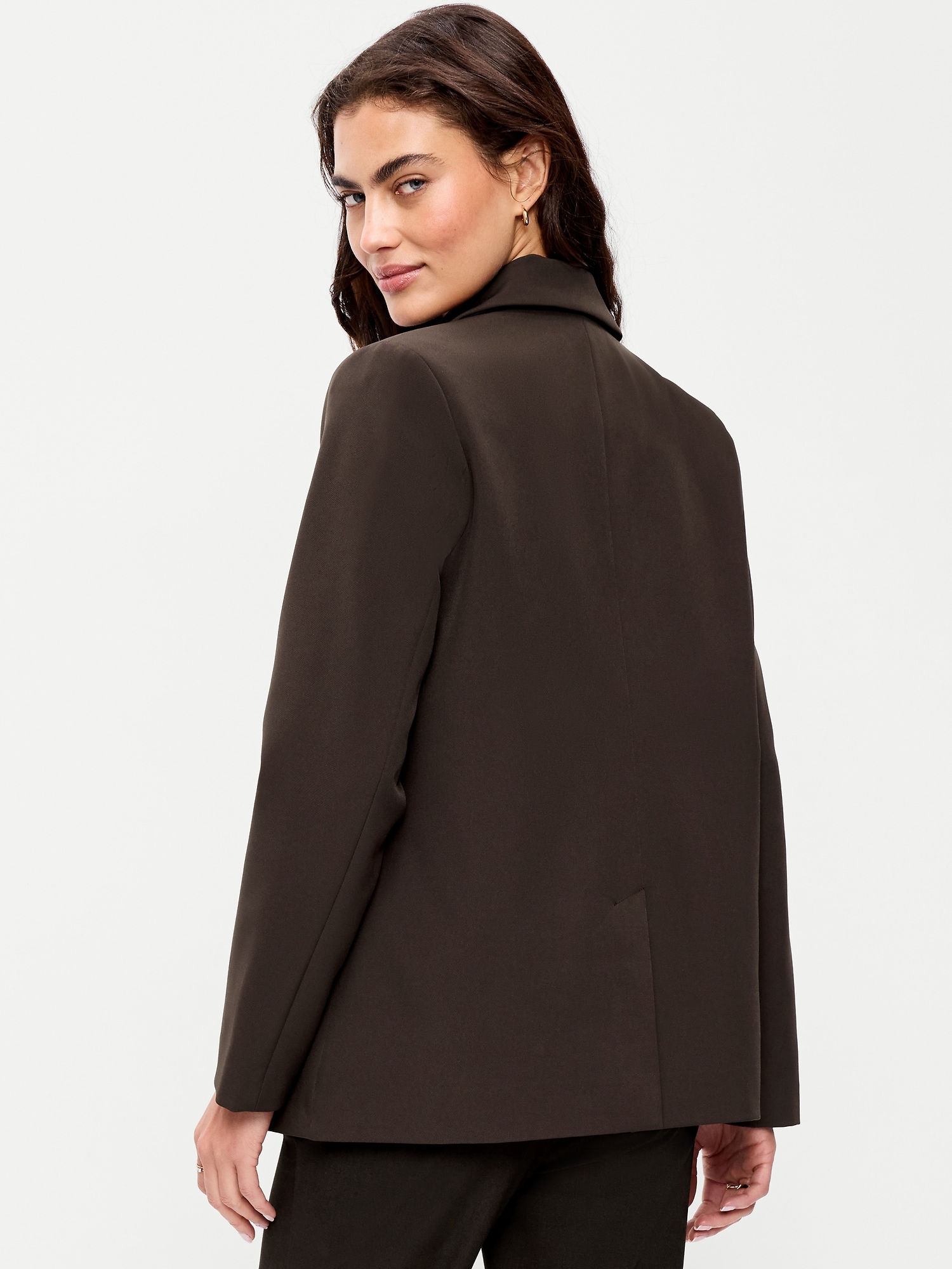 Classic Double-Weave Blazer