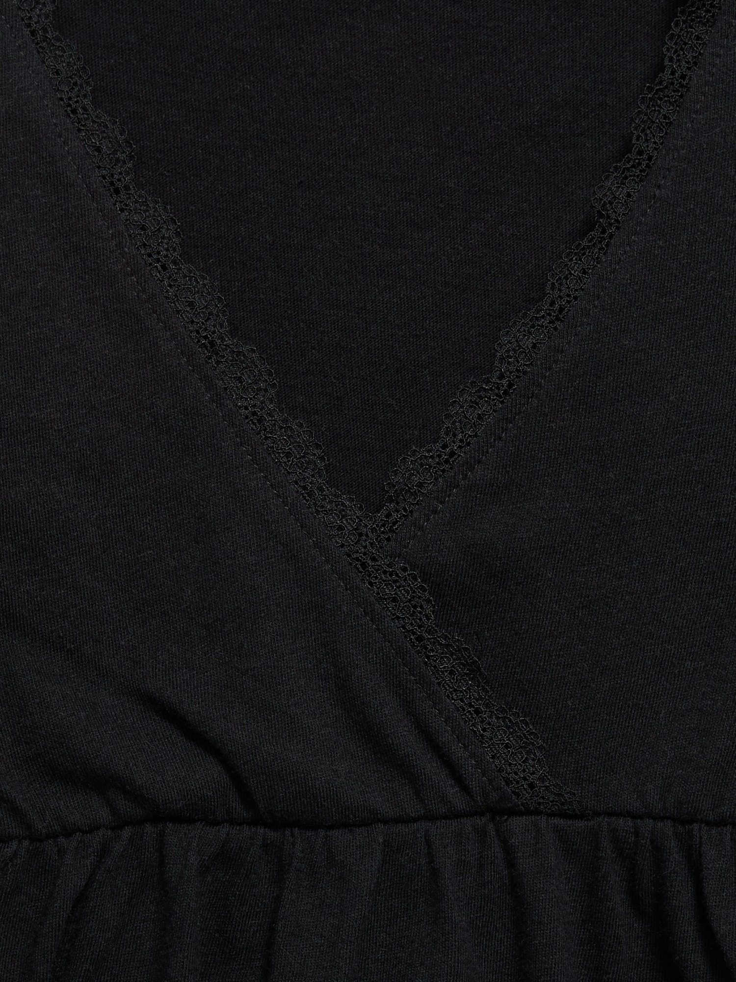 Long-Sleeve Faux-Wrap Top for Girls