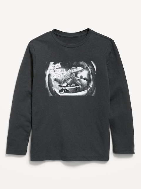 Long-Sleeve Graphic T-Shirt for Boys