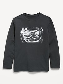 Image number 1 showing, Long-Sleeve Graphic T-Shirt for Boys