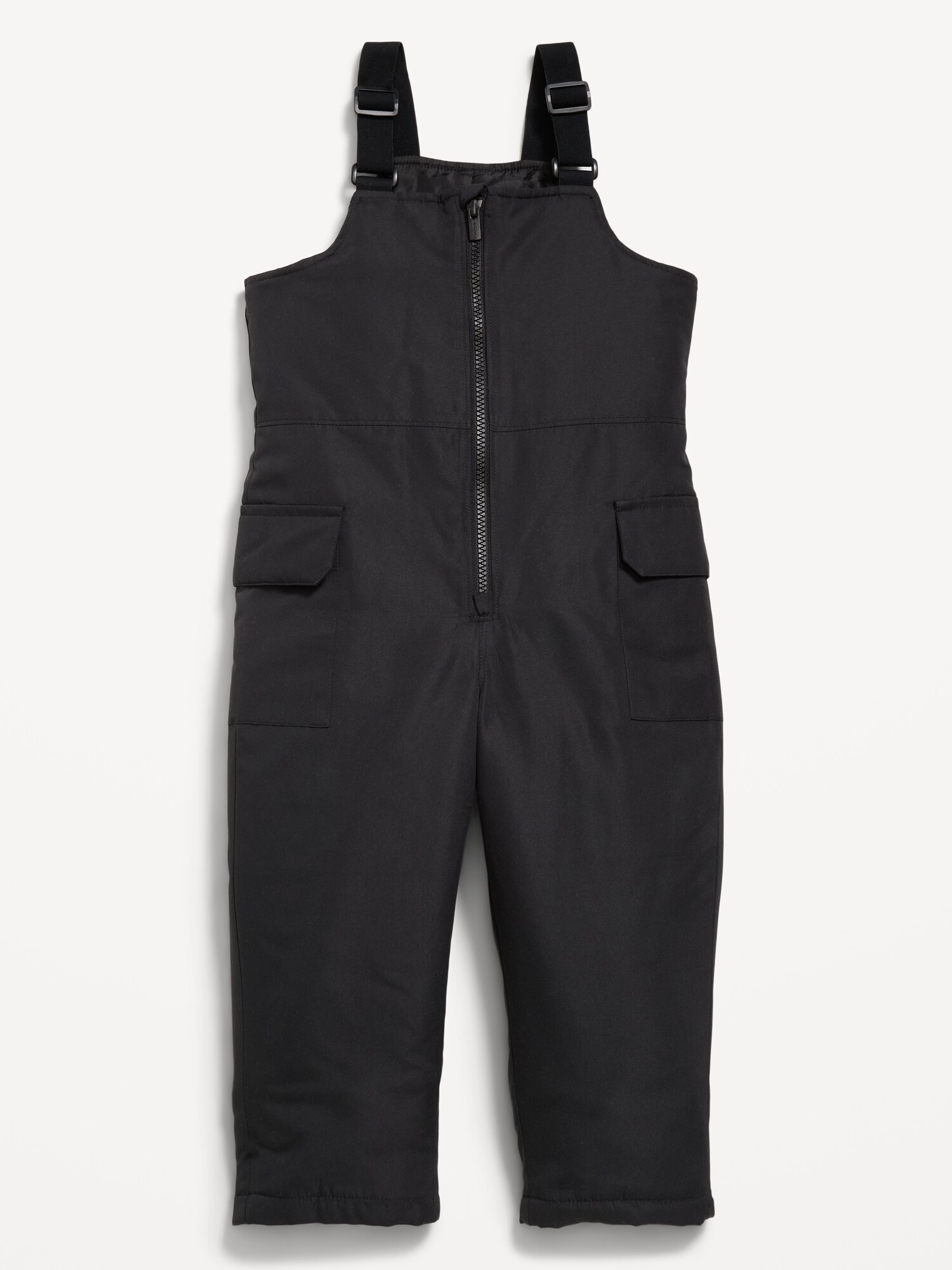 Water-Resistant Snow-Bib Overalls for Toddler Boys