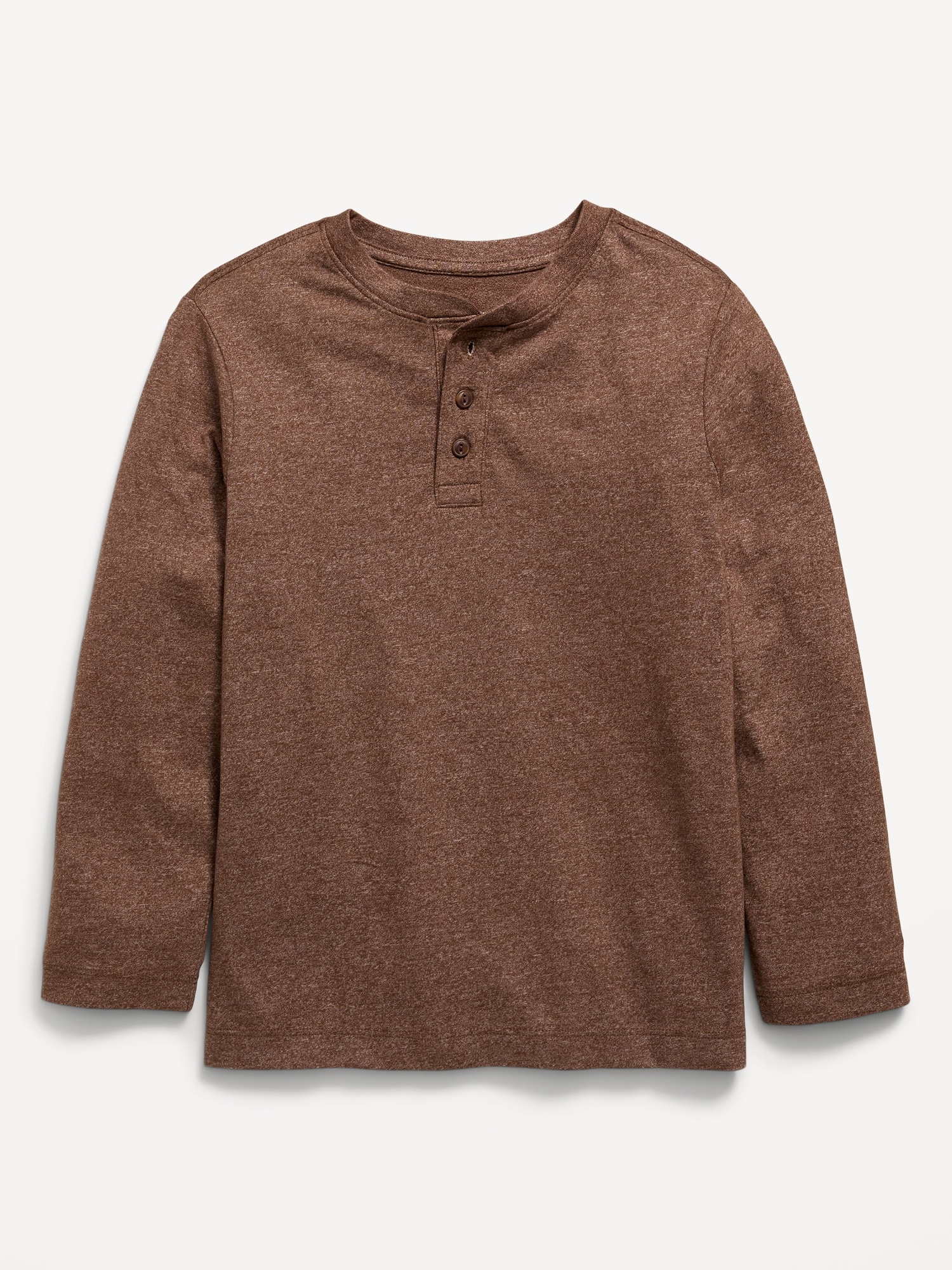 Softest Long-Sleeve Henley T-Shirt for Boys