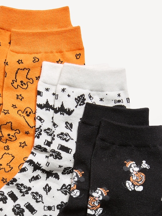 Image number 2 showing, Disney© 3-Pack Crew Socks for Women