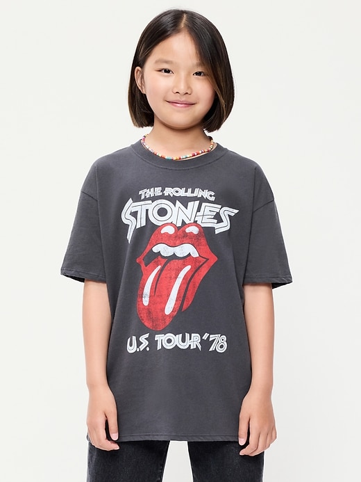 The Rolling Stones™ Graphic T-Shirt for Girls | Old Navy