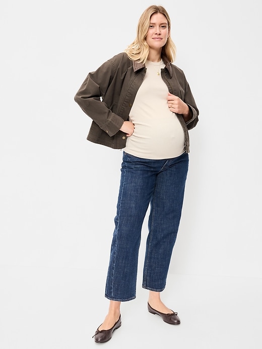 Image number 3 showing, Maternity Snug Short-Sleeve T-Shirt