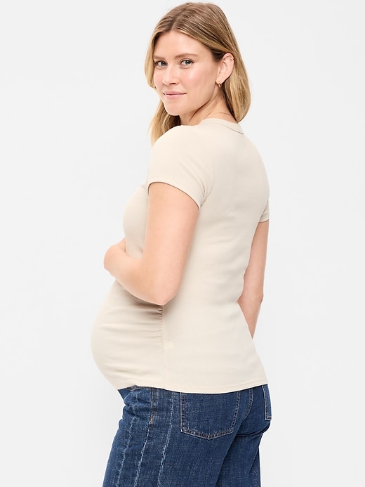 Image number 2 showing, Maternity Snug Short-Sleeve T-Shirt