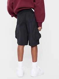 Image number 2 showing, Below Knee Super Baggy Ripstop Cargo Shorts for Boys
