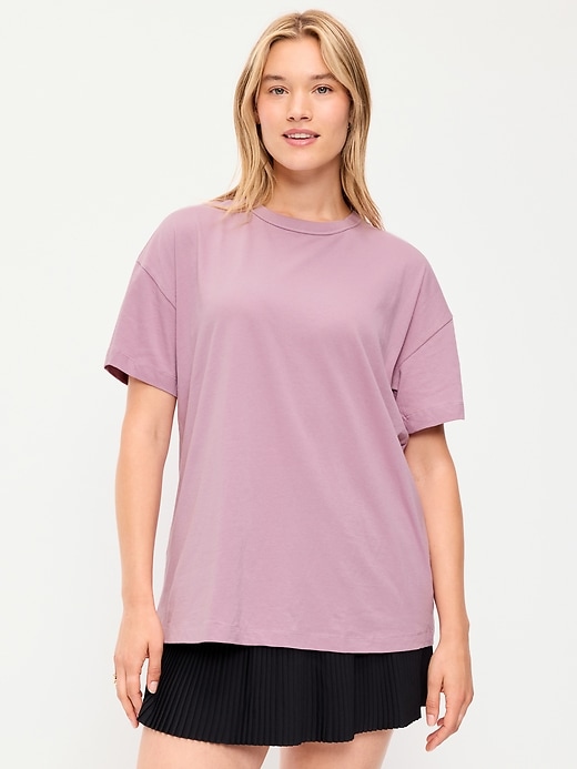 Image number 5 showing, Oversized EveryWear Tunic T-Shirt
