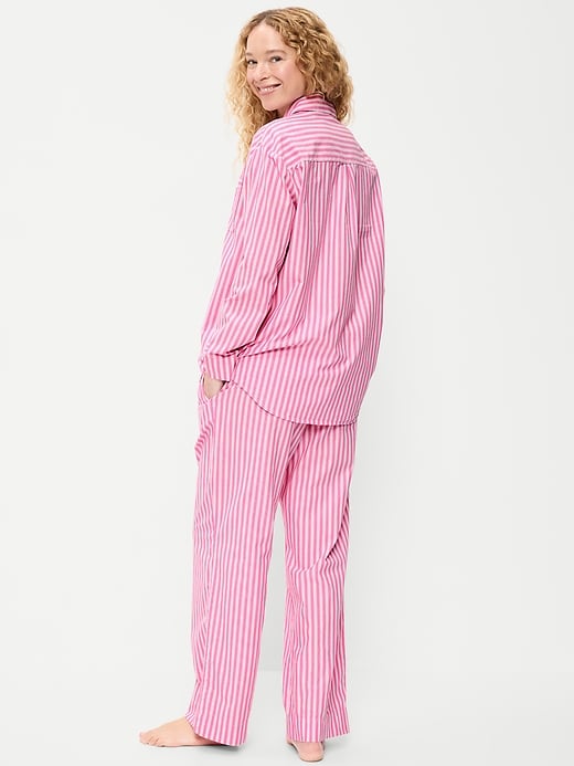 Image number 2 showing, Poplin Pajama Pant Set