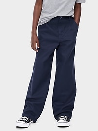 Image number 1 showing, Uniform Baggy Pants for Boys
