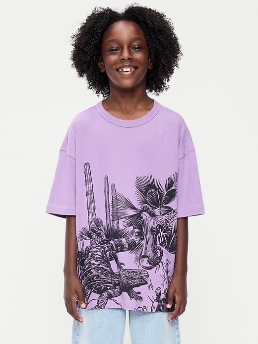 Oversized Short-Sleeve Graphic T-Shirt for Boys | Old Navy