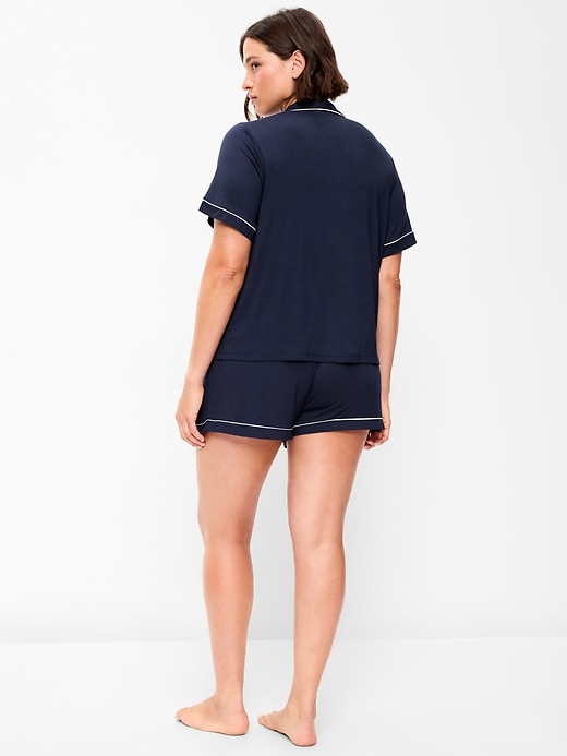 Image number 4 showing, Sunday Sleep Knit Jersey Short Set