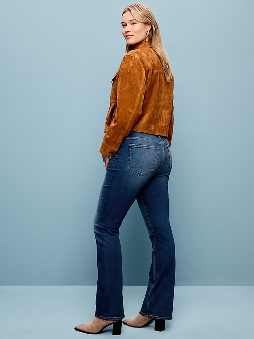 Image number 6 showing, Low-Rise Boot-Cut Jeans