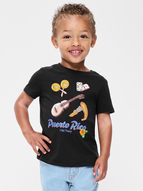 Short-Sleeve Unisex Logo-Graphic T-Shirt for Toddler