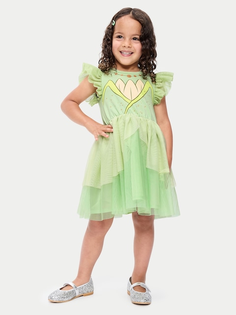 Disney© Short-Sleeve Princess Tutu Dress for Toddler Girls