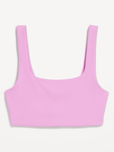 Light Support StudioSmooth Square-Neck Sports Bra