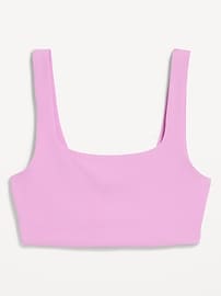 Image number 1 showing, Light Support StudioSmooth Square-Neck Sports Bra