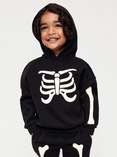 Oversized Unisex Graphic Pullover Hoodie for Toddler