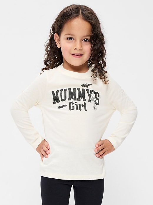 Image number 1 showing, Long-Sleeve Unisex Graphic T-Shirt for Toddler