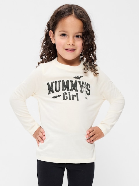Long-Sleeve Unisex Graphic T-Shirt for Toddler