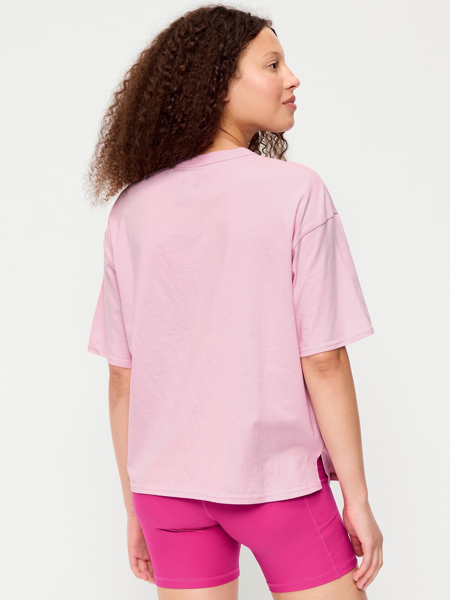 Женская футболка Old Navy Yosemite National Park Crew-Neck Oversized T-Shirt, цвет: Bergamot — фото 2
