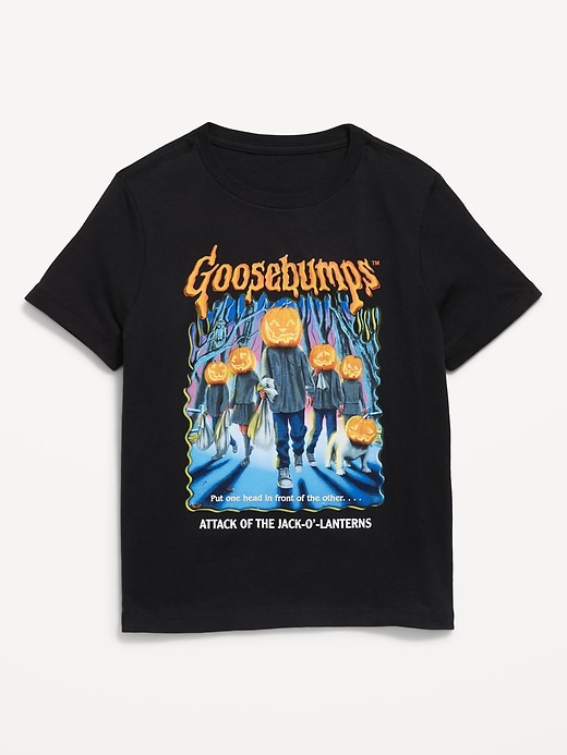 Image number 1 showing, Goosebumps™ Gender-Neutral Graphic T-Shirt for Kids