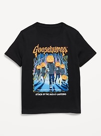 Image number 1 showing, Goosebumps™ Gender-Neutral Graphic T-Shirt for Kids