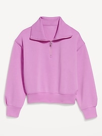 Image number 1 showing, Bounce Fleece Half-Zip Pullover Sweatshirt