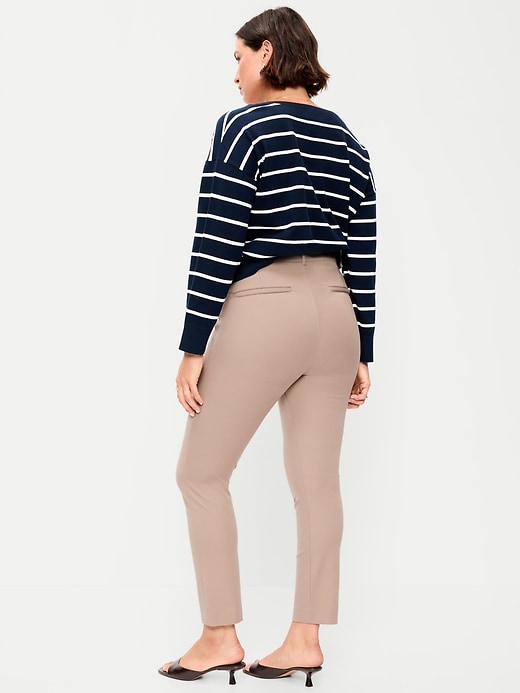 Image number 7 showing, High-Waisted Pixie Skinny Ankle Pants