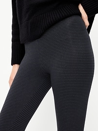 Image number 4 showing, High-Waisted Jersey Fashion Layering Leggings