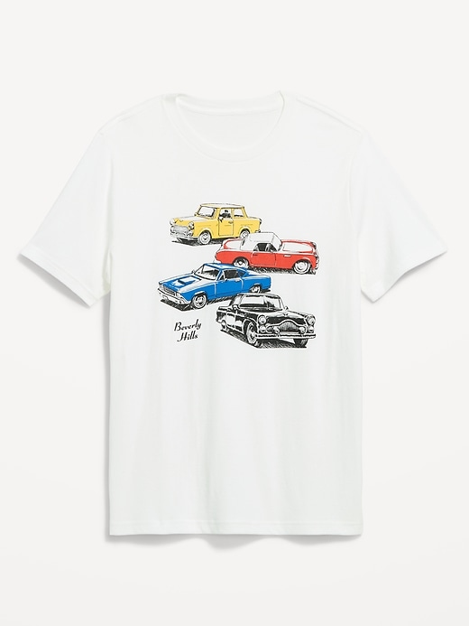 Image number 2 showing, Soft-Washed Crew-Neck Graphic T-Shirt