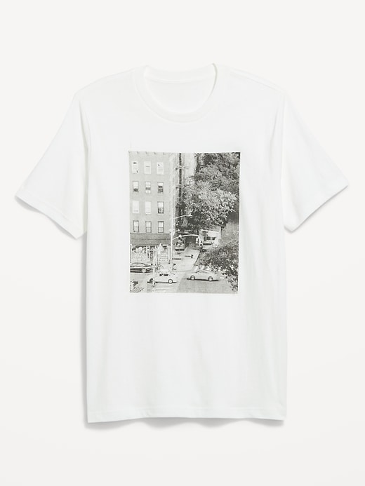 Image number 2 showing, Soft-Washed Crew-Neck Graphic T-Shirt