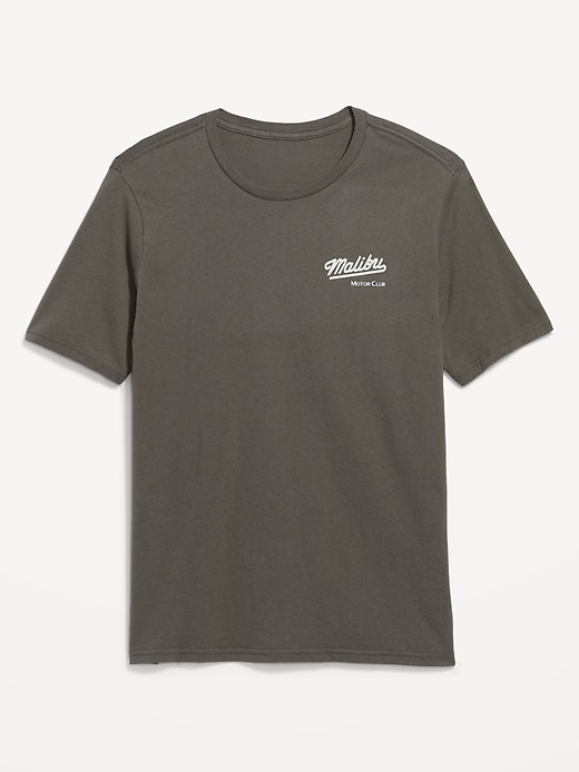 Image number 2 showing, Soft-Washed Crew-Neck Graphic T-Shirt