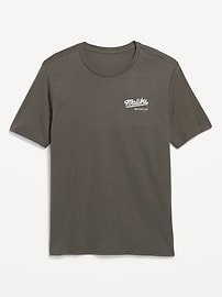 Image number 1 showing, Soft-Washed Crew-Neck Graphic T-Shirt