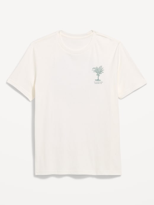Image number 2 showing, Soft-Washed Crew-Neck Graphic T-Shirt